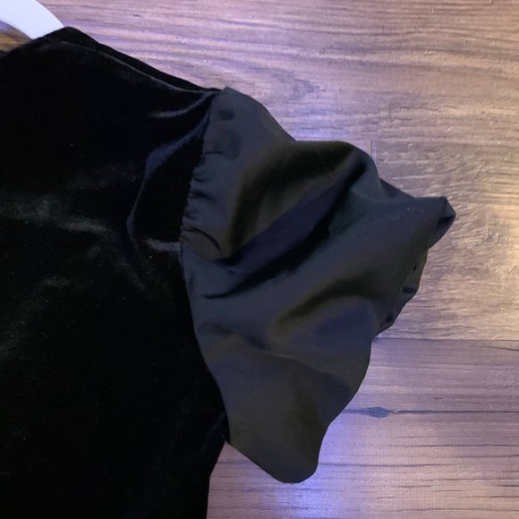 Vintage Donna Enrica Velvet Lace Dress - Picture 5 of 6